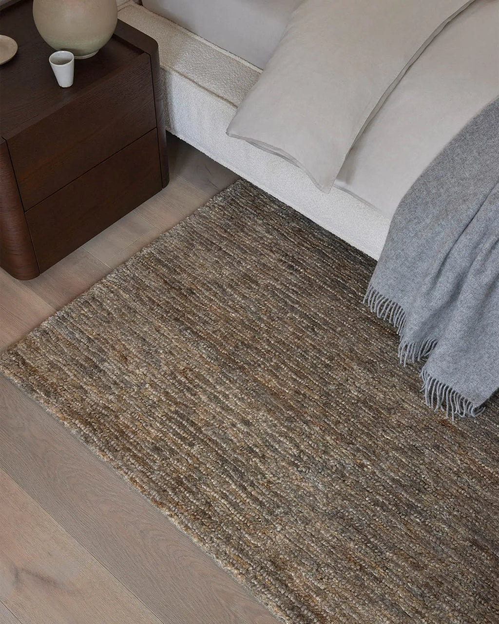 Weave Home Bastian Jute Rug - Fossil