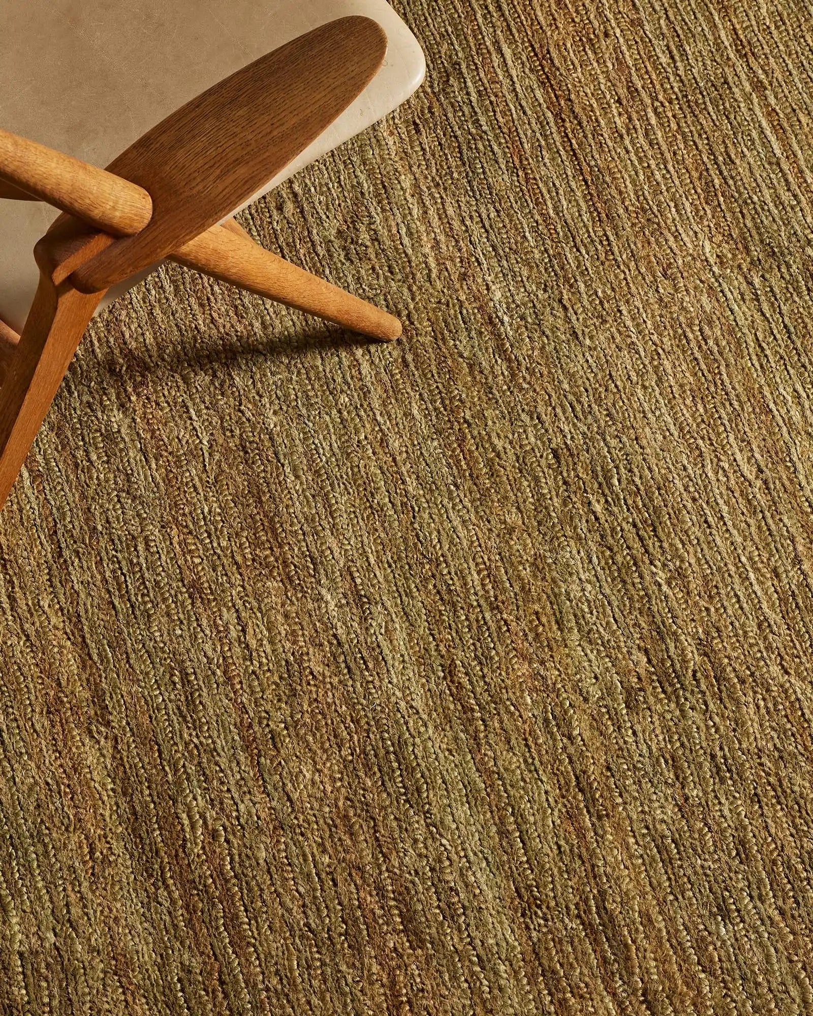 Weave Home Bastian Jute Rug - Oakmoss