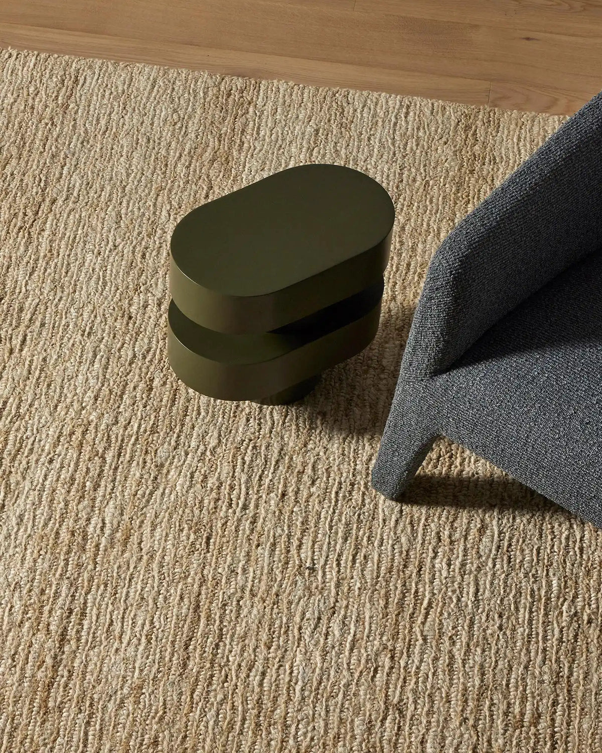 Weave Home Bastian Jute Rug - Macadamia