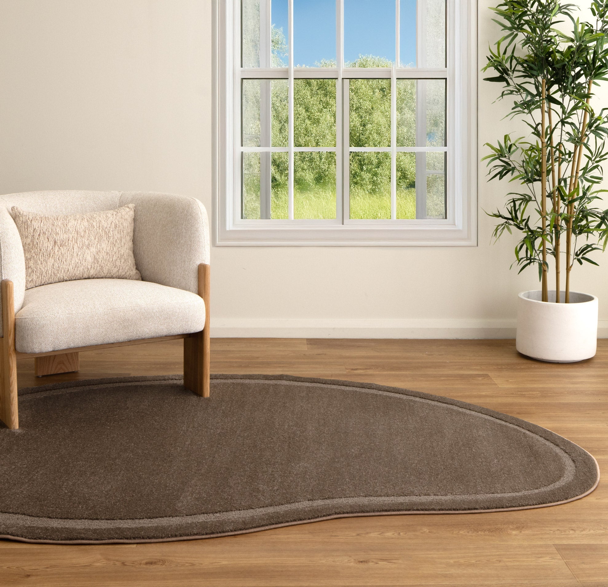 Jellybean Rug Brown