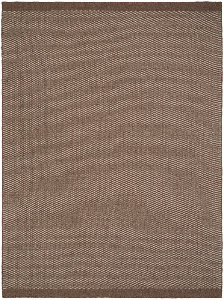 Steph and Gian Bark Wool/Cotton Rug - Walnut