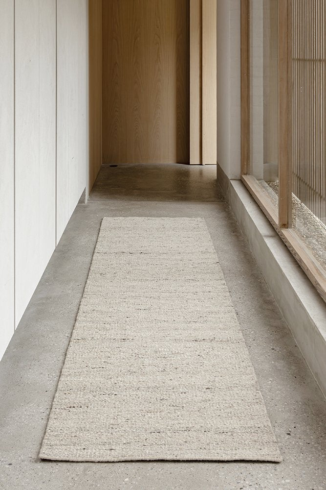 Steph and Gian Elm Wool Rug - Pepper