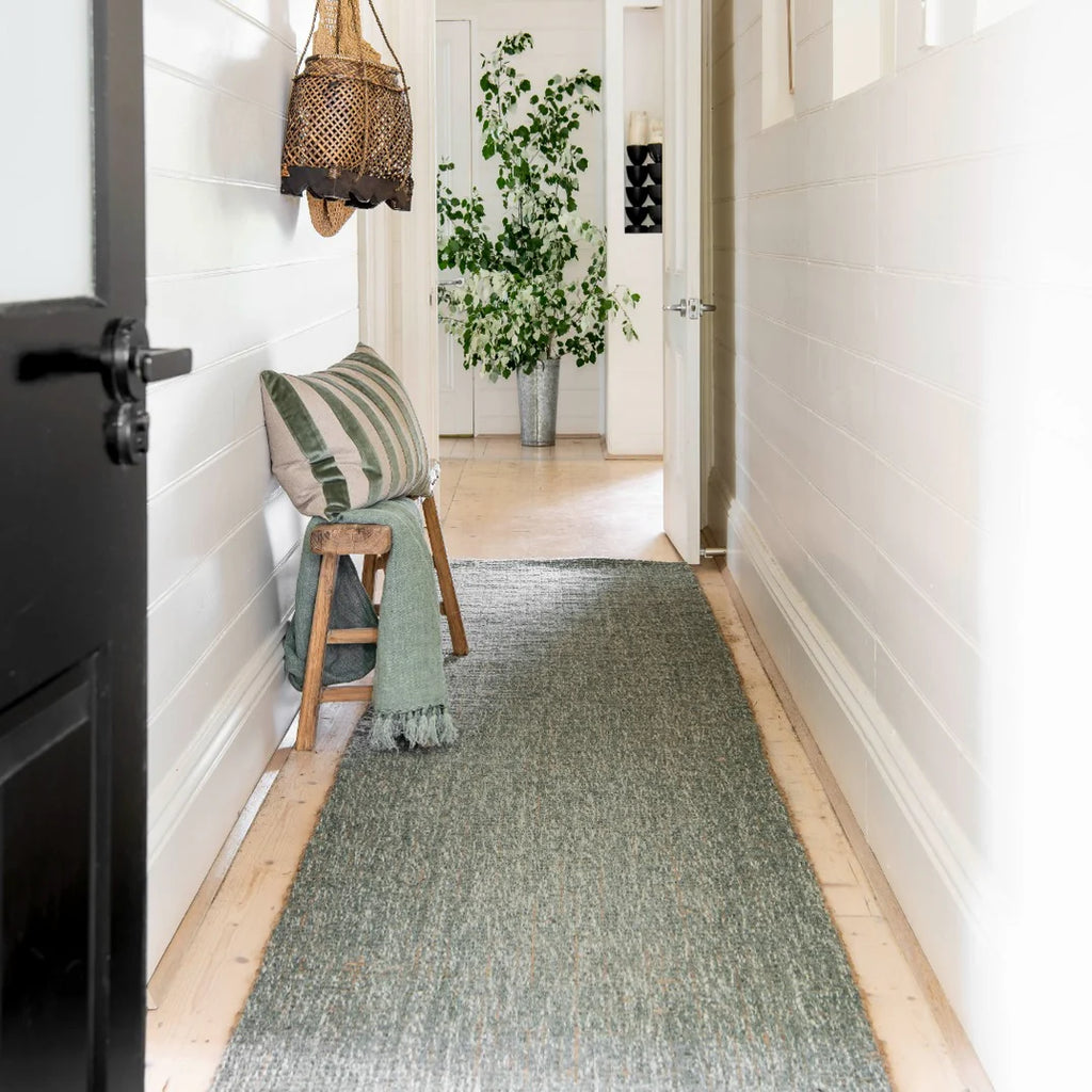 Forest Wool/Jute Runner