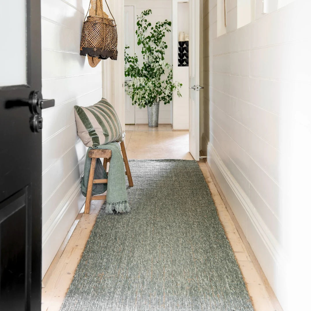 Forest Wool/Jute Runner