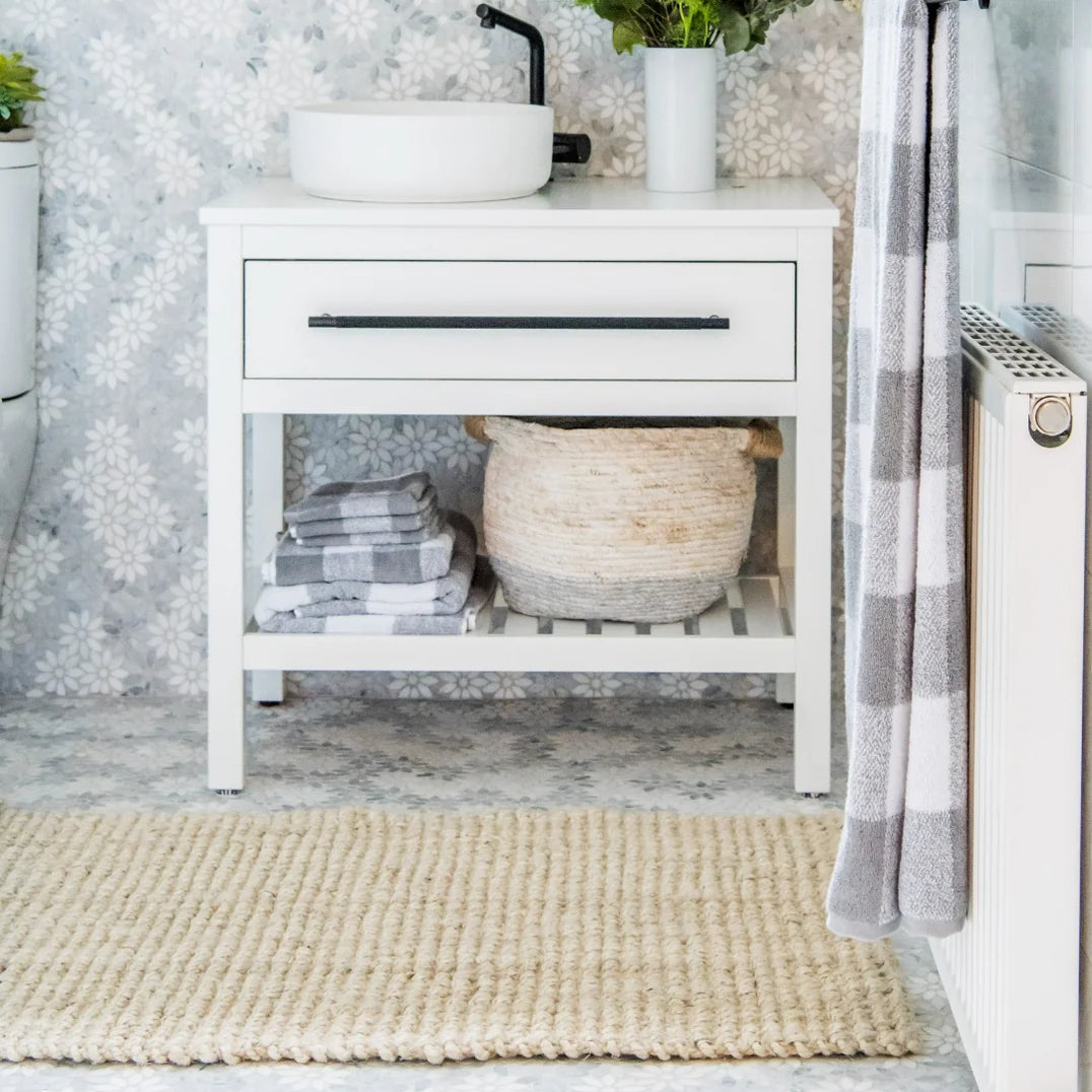 Vincent White Wash Doormat